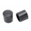 100 Pcs Black Rubber PVC Flexible Round End Cap Round 12mm Foot Cover 4