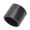 100 Pcs Black Rubber PVC Flexible Round End Cap Round 12mm Foot Cover 7