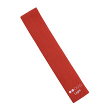 Hoge intensiteit training fitnessweerstandsband-Rood 40 pond
