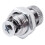 2X Lever Lock for Furniture, with Round Knob, External Thread 1.7 cm 2