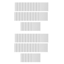 50 Pcs Magnetic Painting Canvas Panel Magnetic Canvas Boards Canvas Blank Canvases for Painting Art Gift DIY Decor
