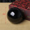 2X 80MM Natural Black Sphere Large Crystal  Healing Stone with Base 2