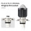 2X H4 LED Spotlight Small Light Bulb LED Motorcycle Modified Headlight Integrated Two-Color Headlight Accessories 6