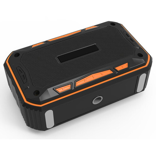 Sportlicher wasserfester Bluetooth-Lautsprecher - Orange 1