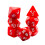 7er-Pack Würfel zu Dungeons and Dragons (rot) 2