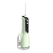 Hydropulseur buccal portable ultime, fil dentaire sans fil avec conception étanche IPX7, batterie rechargeable et rotation de la buse à 360,