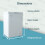 HYE 96L Chest Freezer - White - RF01CF96W24 4