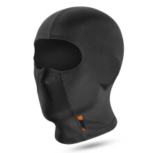 Ice Silk Gesichtsmaske Radfahren UPF50+ Schwarz 27x26 cm