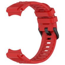 Soft Silicone Replacement Band Waterproof Sweatproof-Red
