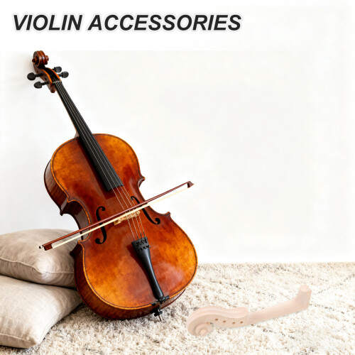 Maple Violin Neck Blank Beige Unfinished for DIY Violin Making 2
