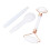 Set di rulli Jadestone - Gua Sha a doppia testa bianco 16