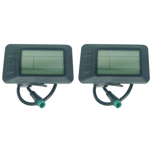 2X Electric Bicycle with USB Plug KT-LCD7 Intelligent Display E-Bike LCD Control Panel Waterproof Accessories