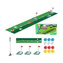 Realistic Golf Putting Simulator Mat For Children Distance