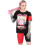 DC Comics (Medium) DC Comics Short Sleeve Cycling Short Pyjama Set (Womens Red) 1