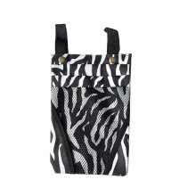 Wasserfeste Tasche für Fahrradbretter - Zebramuster