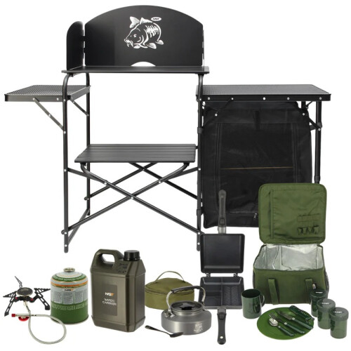 NGT NGT COMPACT Outdoor Prep Cook Station Set