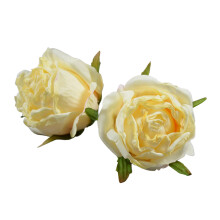 (Champagne, 10pcs) 10 Roses Artificielles Réalistes Déco Maison