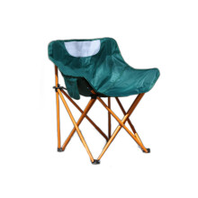 Outdoor folding chair, moon chair, lounge chair, camping fishing beach leisure chair, dual-use sitting and reclining, art student sketching