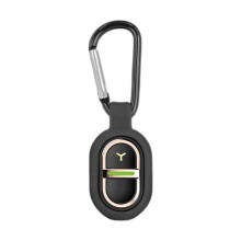 Repelente de mosquitos ultrasónico para adultos, ideal para actividades al aire libre, senderismo y acampada, con mosquetón.