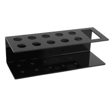 Markerhalter zur Wandmontage in Schwarz, 10-Stifte + 1 Radiergummi