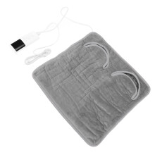 Riscaldatore elettrico per piedi in velluto 70W 38,5x38,5 cm