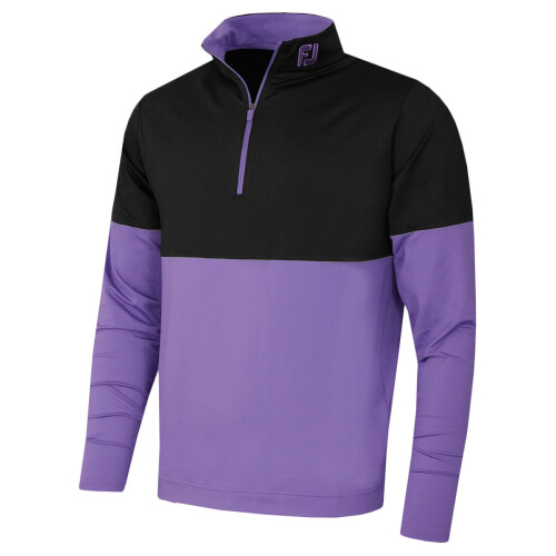 Footjoy Footjoy Mens Colour Block Midlayer Wicking Stretch Golf Sweater