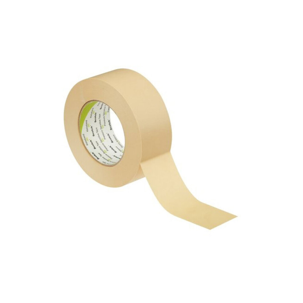 3M Scotch Crepe Masking Tape 202, 48 Mm X 50 M, 0.17 Mm Beige