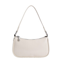 Retro-PU-Handtasche, leichte Umhängetasche,-Weiß ohne Anhänger
