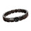 Bracelet élégant en perles d'hématite extensible sur le-Noir 1
