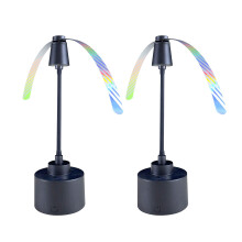 Multifunktionaler hängender tragbarer Ventilator,-Schwarz