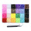 Kit de strass gelée arc-en-ciel, tailles 3Mm,-4mm Ensemble 1 1