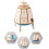 Hands-On-Montage Holz-Space-Return-Kabine-Modell-Set, 4