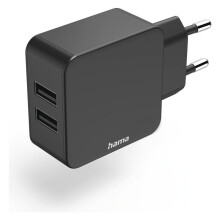 Adaptateur secteur - NR - Chargeur double USB-A - 2 x 2,4 A - Universel - 12 W