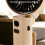 Effizienter kompakter USB-Tischventilator, praktischer-Beige 5