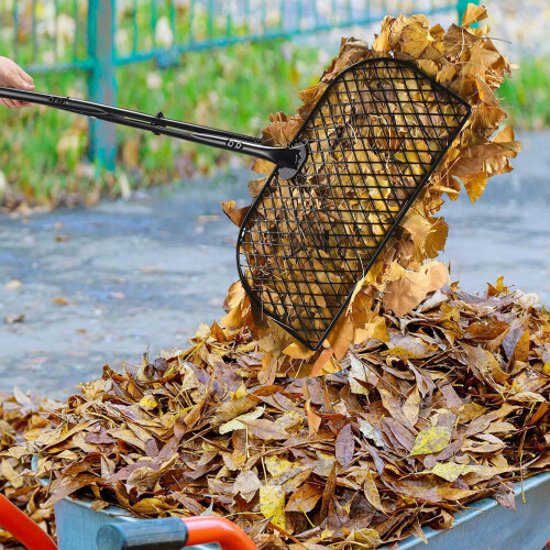 Sturdy Carbon Steel Garden Rakes Featuring Comfortable Grip 2