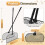 Sturdy Carbon Steel Garden Rakes Featuring Comfortable Grip 4