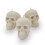 Totenkopf-Kerzen-Set 1