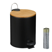 Treteimer 5L mit Soft-Close-Deckel und Müllbeutel