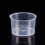 50 Stück 10 ml Kunststoff-Messbecher, Flüssigkeitsmesswerkzeug 6