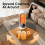 Space Heater Indoor Energy Efficient Heater 1200W PTC Rapid Heating Ceramic Technology Adjustable Th 4