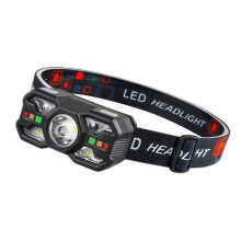 Neue Stirnlampe mit Handbewegungssensor, helle, wiederaufladbare, multifunktionale, tragbare Stirnlampe mit großer Reichweite für Nachtangel
