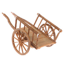 Farm Wagon Dollhouses Accessory 1/12 Scale Collectible Miniature