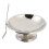 Edelstahl-Eisbecher 11 cm 100,00 g - Gabel 1