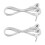 Double Connection Electrode Replacement Cable for-3.5mm elbow 1