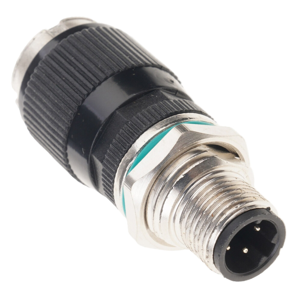 Industrial 12Mm 8Pin To Rj45 Ethernet-4P Man Head Straight Head 7627001429079