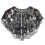 Stylish Mesh Overlay Sequins Trimmed Wrap For Women-Silver 1