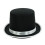Comfortable Unisex Top Hat Breathable-Leucorrhea on black 1
