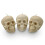 Totenkopf-Kerzen-Set 2