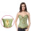 Retro Wedding Corset Bustier With Full Breast Coverage-XXL Pink 4