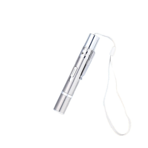 Usb Rechargeable Pet Toys Cat Training Laser Pointer With Led Flashlight High Quality   H 2